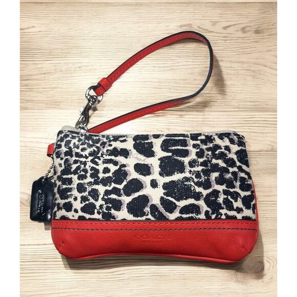 Coach 19989 Legacy Ocelot Candace Leather Satchel & Matching Wristlet - Picture 7 of 16